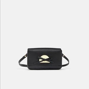 Zara Mini crossbody bag with tie